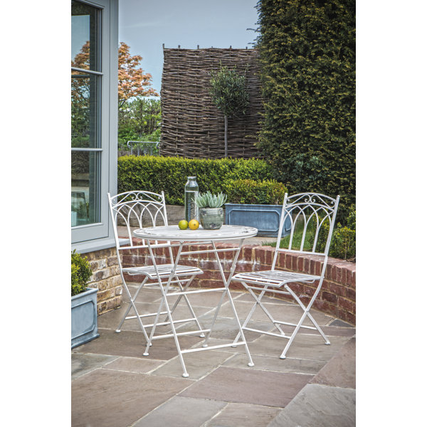 Brambly Cottage Sorrento Round 2 Person 70cm Long Bistro Set